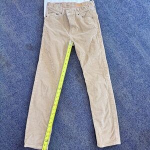 Crewcuts Stretch Corduroy Pants Khaki Boys size 12